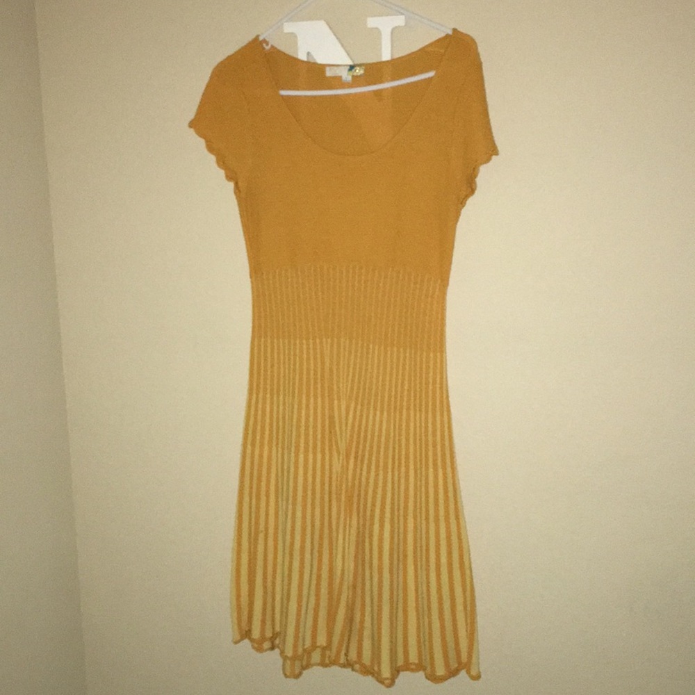 Yellow summer dress